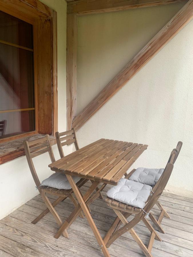 Appartement Les Chalets De Belledonne Saint-Colomban-des-Villards Bagian luar foto
